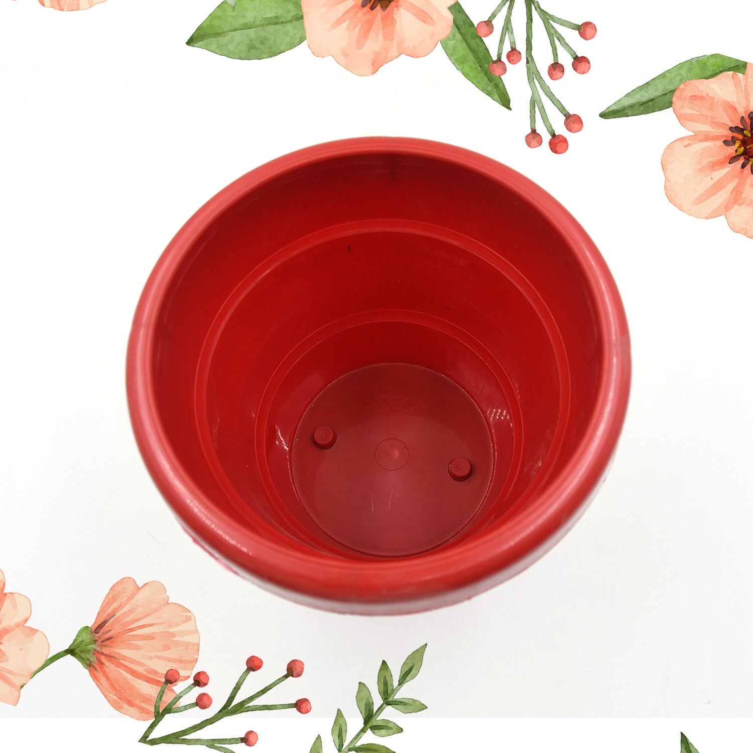 Plastic plant pot, 13 cm, heavy-duty, perfect for indoor use or outdoor balcony gardening. Plastic plant pot, 13 cm, heavy-duty, perfect for indoor use or outdoor balcony gardening.